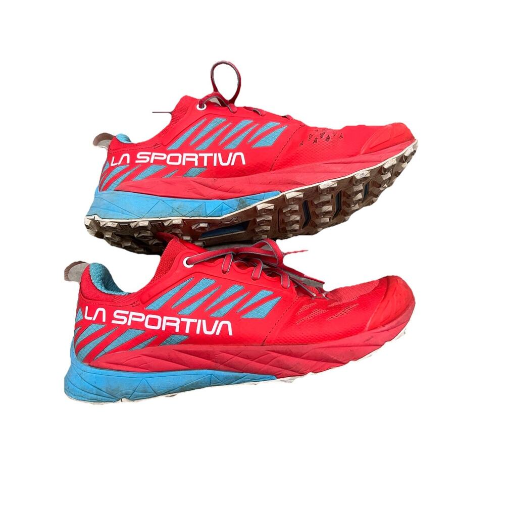 La Sportiva Women's Kaptiva Trail Running Shoes sz 7.5 EU 39 Mountain Hibiscus